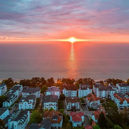 Villa Strandidyll 3, Balkon Mit Meerblick Binz